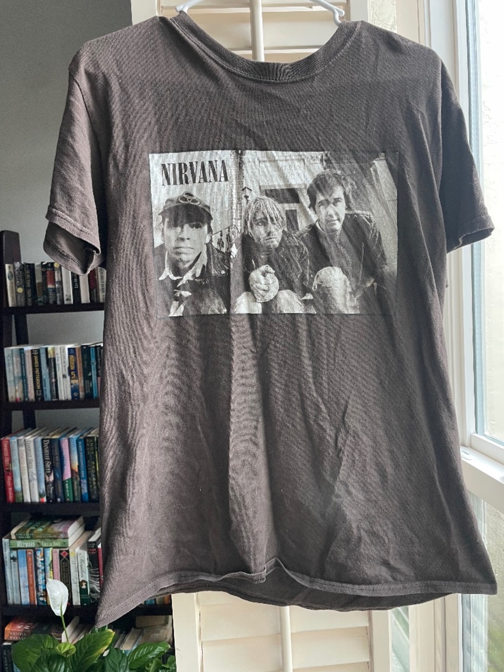 Brown Nirvana T shirt